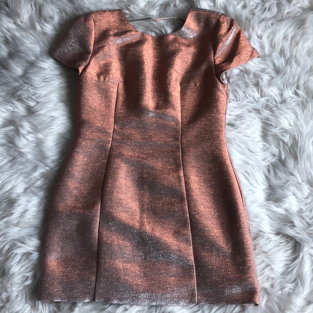 Express metallic dress!